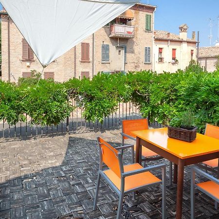 Ferienwohnung Ferrara Casa Dell'Archivolto Con Garage Exterior foto