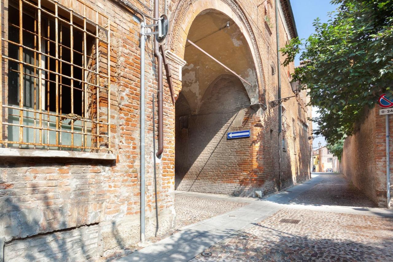 Ferienwohnung Ferrara Casa Dell'Archivolto Con Garage Exterior foto
